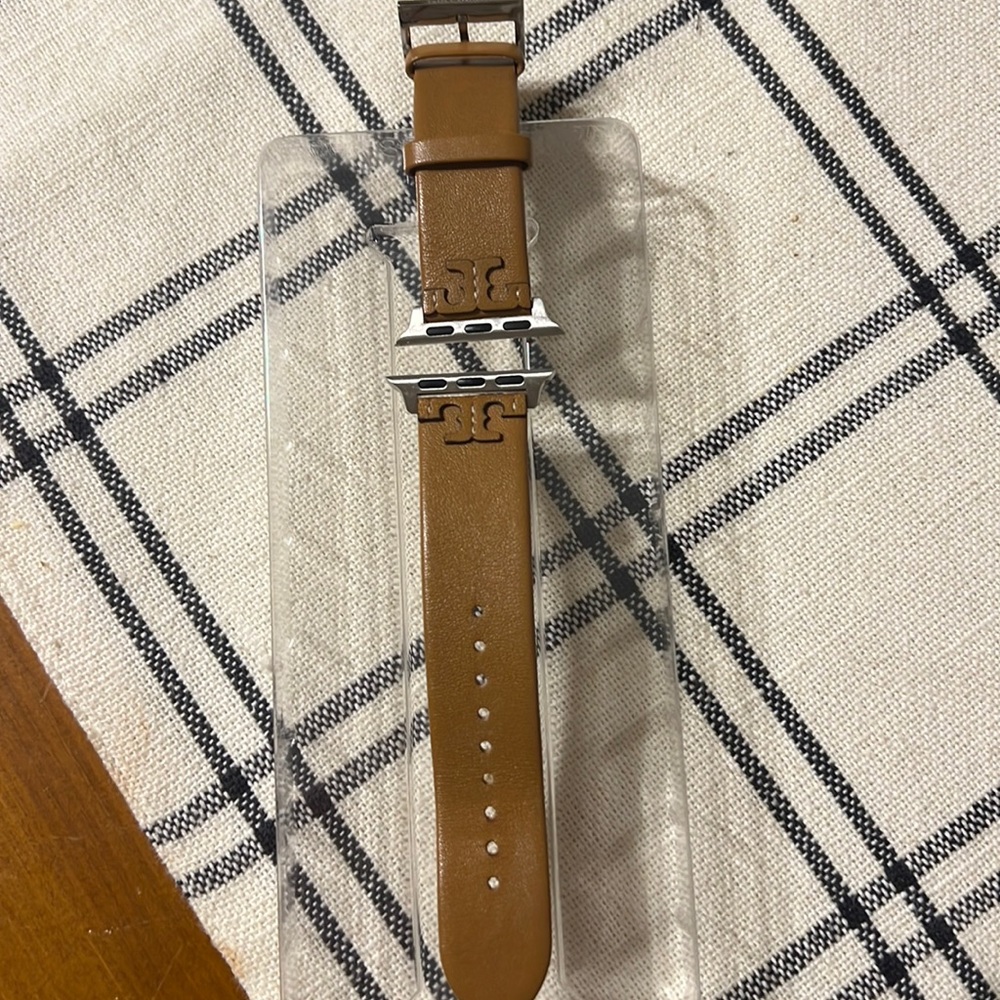 Tory Burch Apple Watch band.